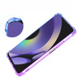Pouzdro pro Realme 10 4G, Gradient Dropproof, Fialová / modrá