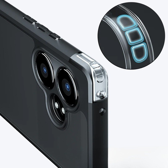 Pouzdro pro Realme GT 6 / 6T, Fusion Hybrid, černé
