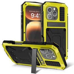 Pancéřové pouzdro pro iPhone 16 Pro, R-JUST, žluté