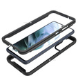 Pouzdro pro Samsung Galaxy S21 FE, Shockproof, s fólií, modré