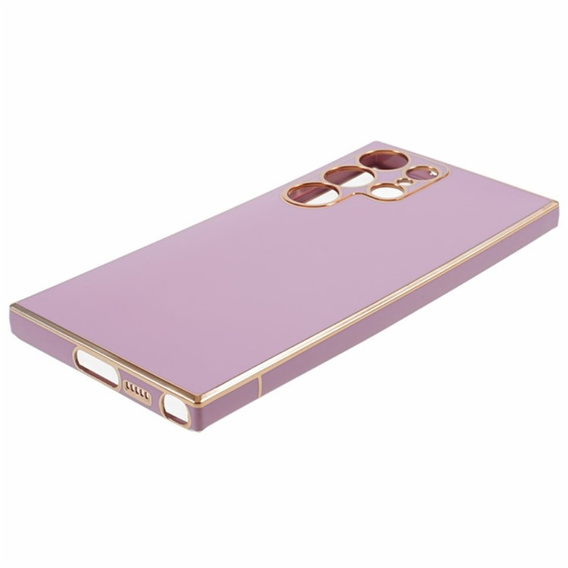 Pouzdro pro Samsung Galaxy S24 Ultra, Glamour CamShield, fialové