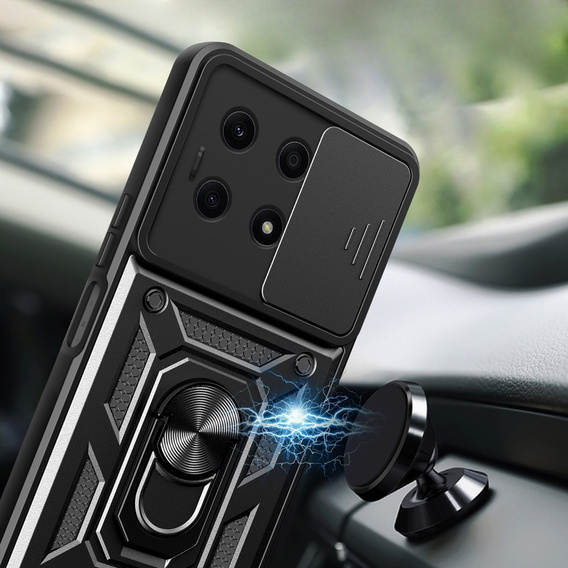 Pouzdro pro Honor X8a 4G, CamShield Slide, černé