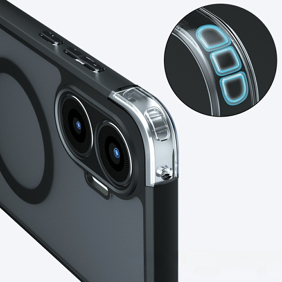 ERBORD Matné pouzdro s MagSafe pro Xiaomi Poco F7 5G