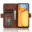 Klopové pouzdro pro Xiaomi Redmi 13C / Poco C65, Card Slot, hnědé