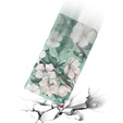 Klopové pouzdro pro Oppo A60, Wallet, Flowers bílé
