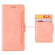 Klopové pouzdro pro Samsung Galaxy A15 4G / 5G, Card Slot, růžové