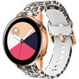 Pasek Silikonowy uniwersalny 22mm, Brown Leopard