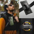 Odolné pouzdro pro Samsung Galaxy S25 Ultra – Tongate MECH Series Clip, černé