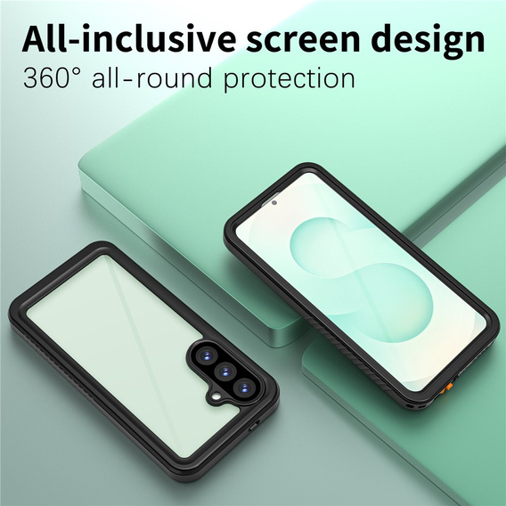 Vodotěsné pouzdro IP68 Redpepper pro Samsung Galaxy S26 Plus, černé