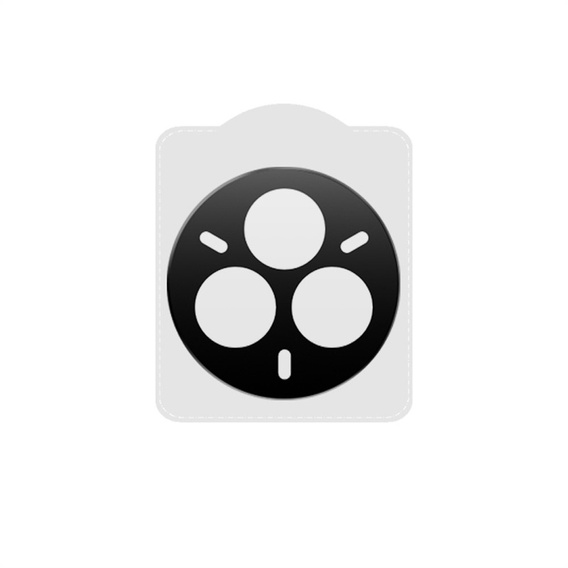 Tvrzené sklo na fotoaparát pro Realme 14 Pro 5G, černé