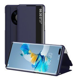 Flipové pouzdro pro Huawei Mate 40 Pro, Side View, námořnicky modré