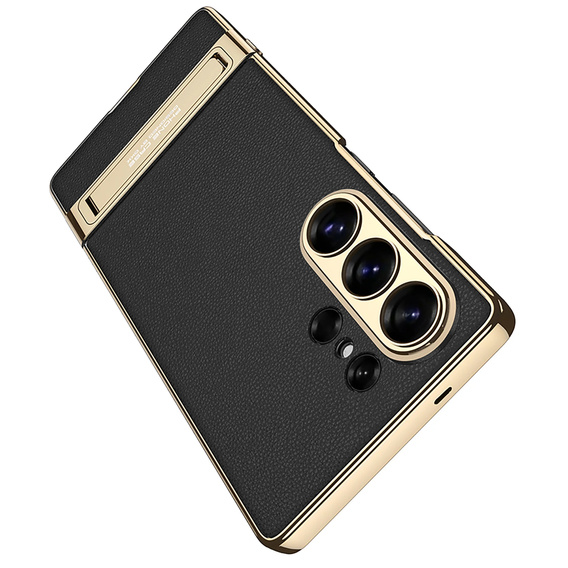 Pouzdro Electro Frame Leather s podstavcem pro Samsung Galaxy S26 Ultra