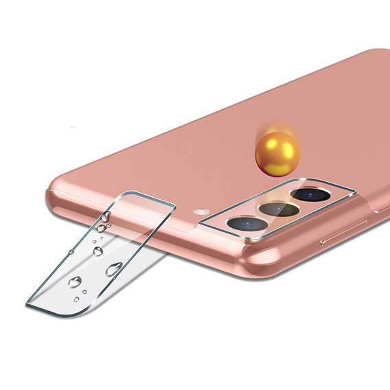 Tvrzené sklo na fotoaparát pro Samsung Galaxy S21+ Plus, průhledné