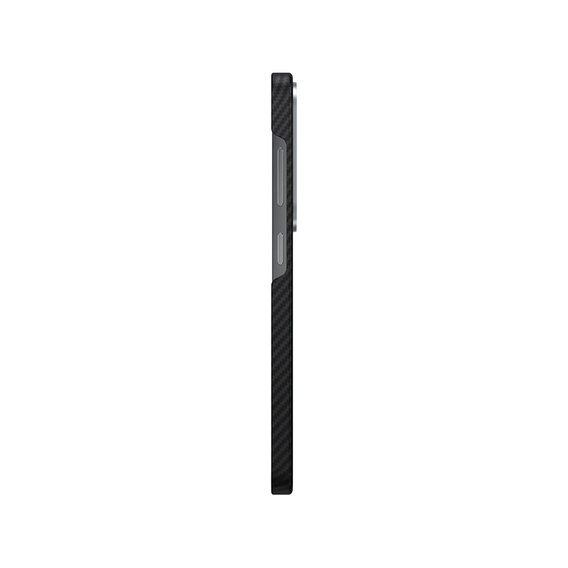 Pouzdro BENKS Kevlar pro Samsung Galaxy S25+ Plus, pro MagSafe, Carbon Fiber, černé
