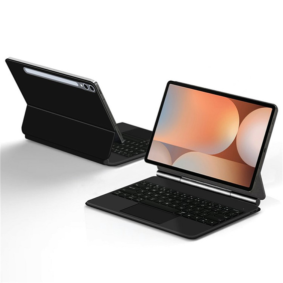 Pouzdro s klávesnicí Bluetooth a touchpadem pro Samsung Galaxy Tab S10+ / S9+ / S9 FE+ / S8+ / S7 FE