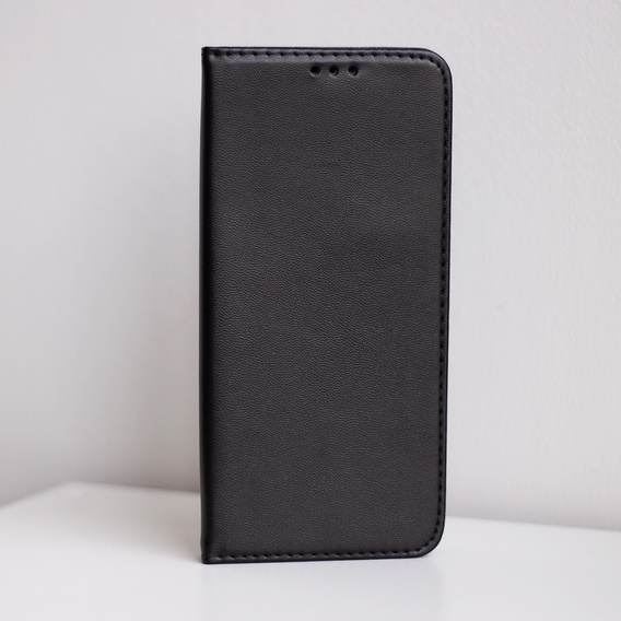 Klopové pouzdro pro Samsung Galaxy A54 5G, Smart Magnetic, černé + 9H sklo 