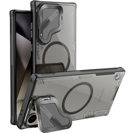 Pouzdro pro Samsung Galaxy S24 Ultra, pancéřované Nillkin, Icelade Prop, pro Magsafe, černé