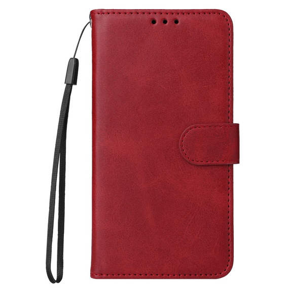 Klopové pouzdro pro Samsung Galaxy A34 5G, Leather Wallet, červené