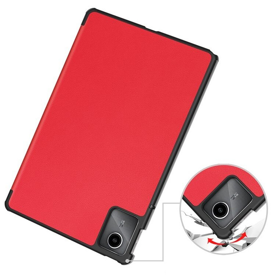Pouzdro pro Lenovo Tab M11, Smartcase, červené
