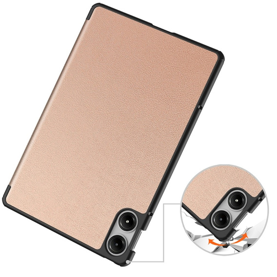 Pouzdro pro Xiaomi Redmi Pad Pro / Xiaomi Poco Pad, Smartcase, růžové rose gold