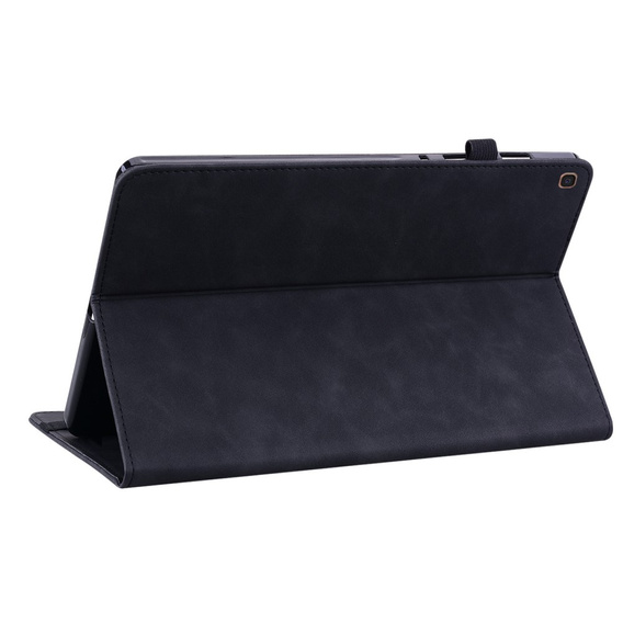 Pouzdro pro Samsung Galaxy Tab S6 Lite, Wallet Pen Slot, černé