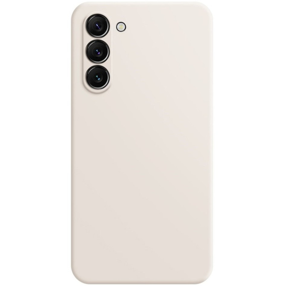 Pouzdro pro Samsung Galaxy S23 5G, Silicone Lite, béžové