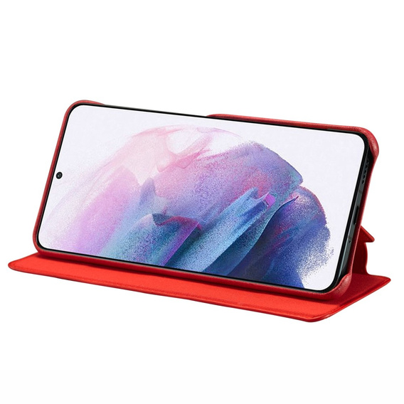 Klopové pouzdro pro Samsung Galaxy S22+ Plus 5G, LC.IMEEKE, červené
