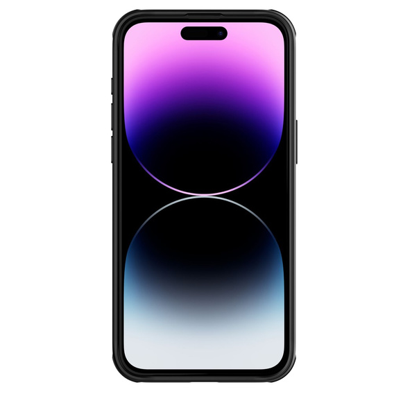 Pouzdro pro iPhone 15 Pro, obrněné Nillkin, CamShield Pro, černé