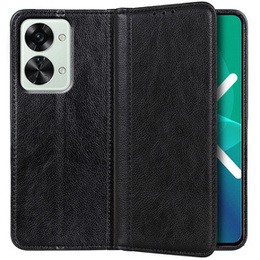 Flipové pouzdro pro OnePlus Nord 2T 5G, Split Leather, černé