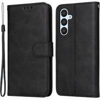 Klopové pouzdro pro Samsung Galaxy A34 5G, Leather Wallet, černé