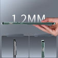 Ochranné pouzdro na fotoaparát pro OnePlus 12 5G, CamShield MagSafe, transparentní / zelené