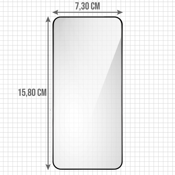 2x 3D tvrzené sklo ERBORD pro Samsung Galaxy S25 FE