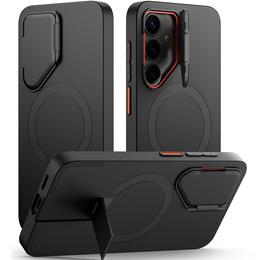 Pouzdro pro Samsung Galaxy S25+ Plus, Suritch Shockproof, pro MagSafe, černé