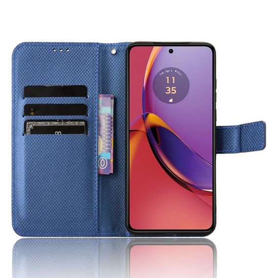 Flipové pouzdro pro Motorola Moto G84 5G, Smart Magnet, modré