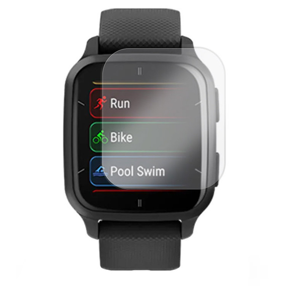 3x ERBORD Hydrogelová fólie pro Garmin Venu SQ 2