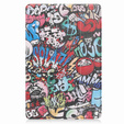 Pouzdro pro Lenovo Tab P11 Pro Gen 2 TB132FU TB132XU 11.2", s klopou, graffiti