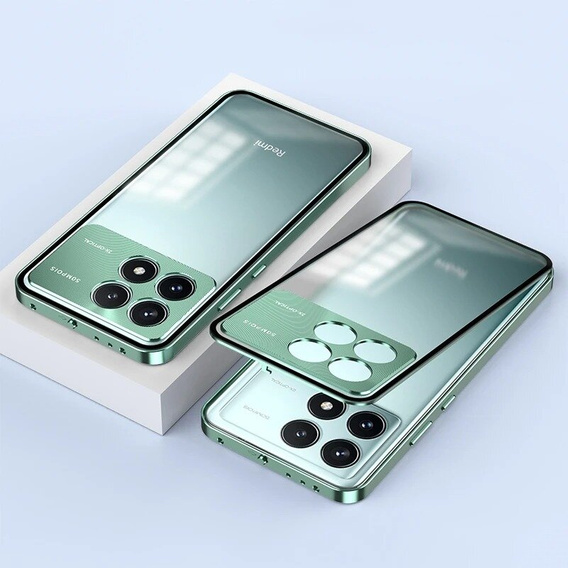 Pouzdro pro Xiaomi Poco F6 Pro, Frame Case, zelené