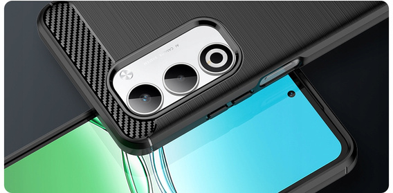 Pouzdro pro Oppo A5 5G / A5m, Carbon, černé