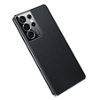 Pouzdro pro Samsung Galaxy S23 Ultra, Cowhide Leather, černé