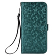 Flipové pouzdro pro Xiaomi Redmi Note 14 4G, Wallet Rhombus, zelené
