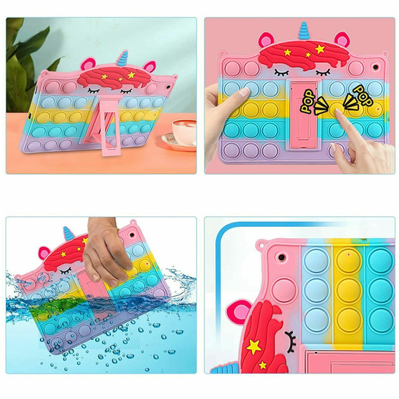 Dětské pouzdro pro iPad 9.7" 2018/2017 (6/5 gen.), Bubble, vícebarevné