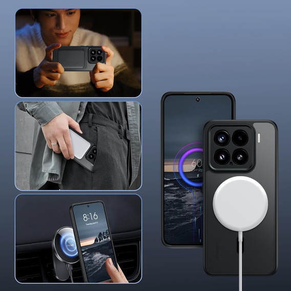 Pouzdro MagSafe ERBORD Matt pro Xiaomi 15T Pro
