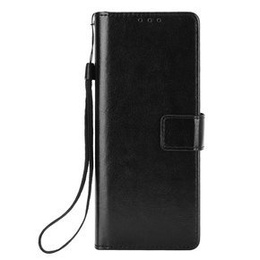 Klopové pouzdro pro Samsung Galaxy Z Fold 2 5G, Crazy Horse Wallet, černé