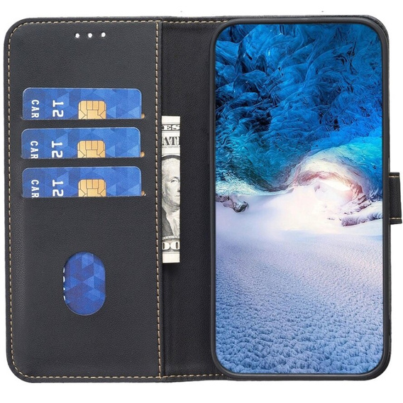 Klopové pouzdro pro Samsung Galaxy A55 5G,BINFEN Wallet, černé