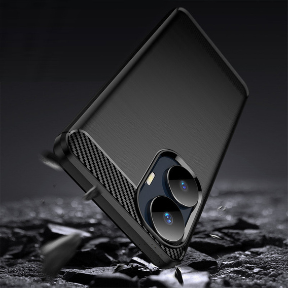 Pouzdro pro Realme C55, Carbon, černé