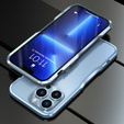 Pouzdro LUPHIE pro iPhone 13 Pro Max, Armor Bumper, modré