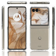 Pouzdro pro Motorola Razr 50 5G / Razr 60 5G, Fusion Hybrid, průhledné