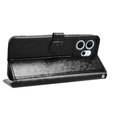 Klopové pouzdro pro Oppo Reno 14F, Wallet Rhombus, černé