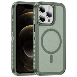Pouzdro s rámečkem pro iPhone 12/12 Pro, pro MagSafe, zelené