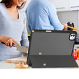 Pouzdro pro iPad Pro 11" 2024 (5 gen.), Smartcase s prostorem pro stylus, šedé